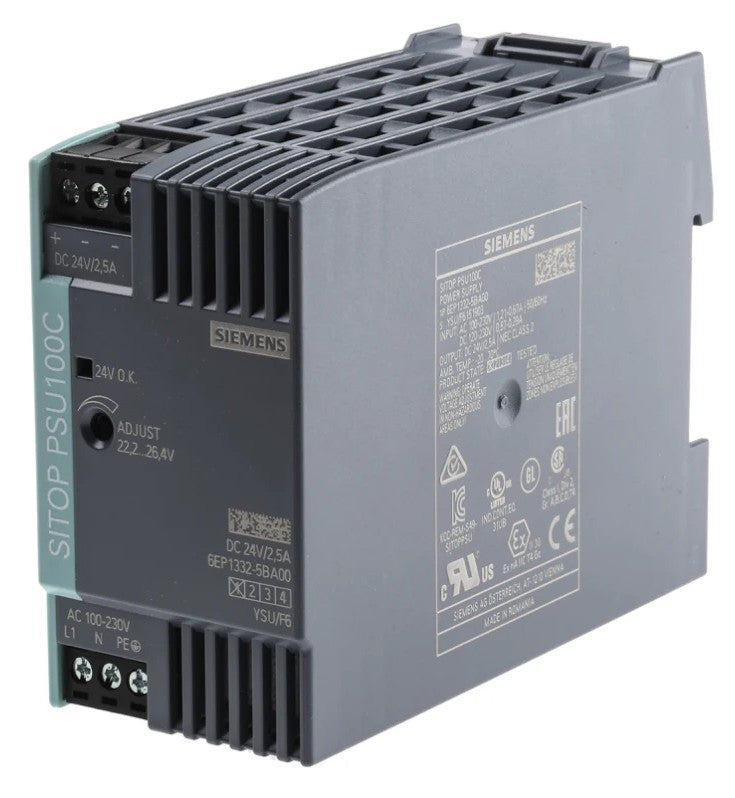 Siemens SITOP PSU100C 24V DC Power Supply